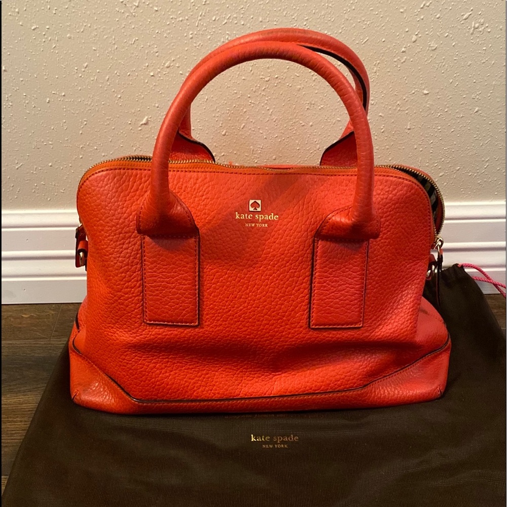 Kate Spade Red/Orange Bag